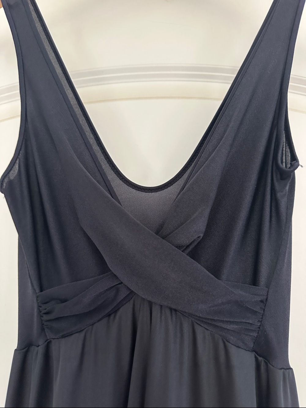 Black vintage Olga lingerie nightgown - Picture 3 of 9